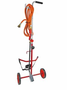 Thermischer Unkrautvernichter mit Wagen Ref. 6505