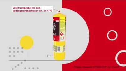 Propylen-Gaspatrone XPRESS GAS Art.-Nr. 2400